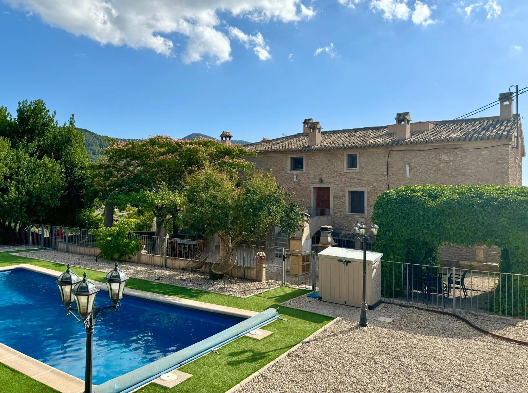 Apartamentos Rurales La Alqueria Del Pilar Banyeres de Mariola Exterior photo